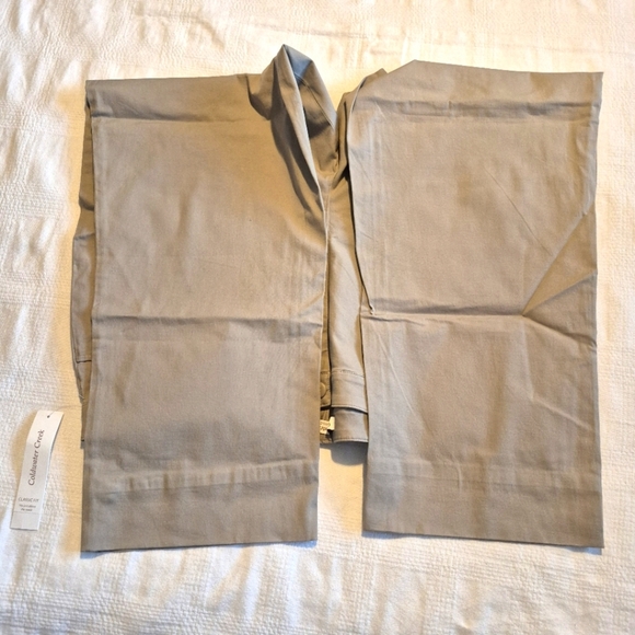Coldwater Creek women's size 20 classic fit stretch fabric dress pants, tan, NWT - Picture 5 of 9